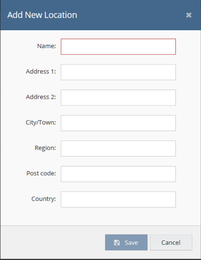 Fulfilment Centre Order Location